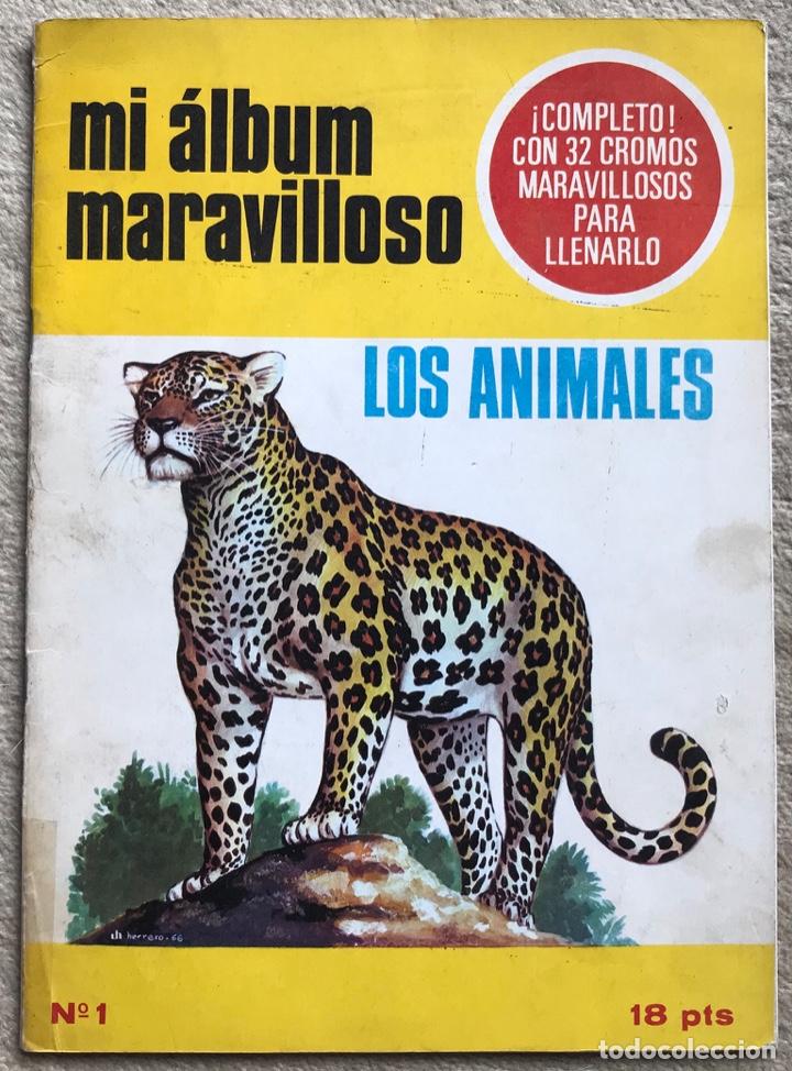 Collezionismo &Aacute;lbum: Mi &aacute;lbum maravilloso - los animales - N&deg; 1 - Eyder - A&ntilde;o 1966 - Comoleto