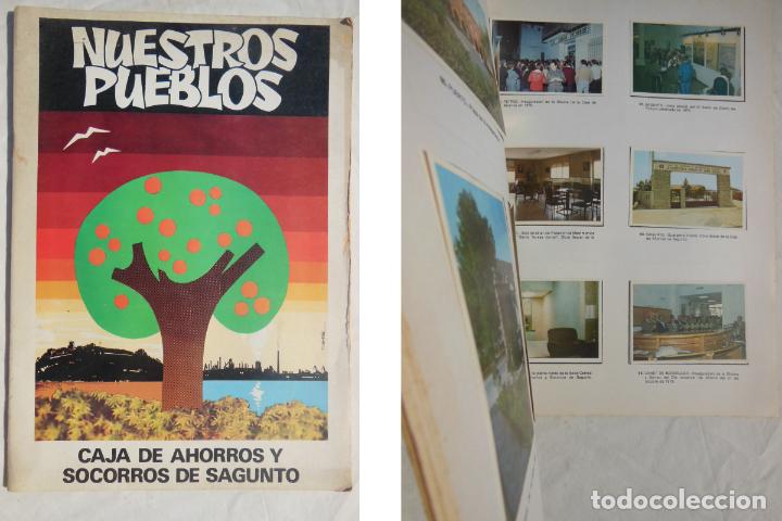 Collezionismo &Aacute;lbum: NUESTROS PUEBLOS. CAJA DE AHORROS Y SOCORROS DE SAGUNTO. Completo. 1980