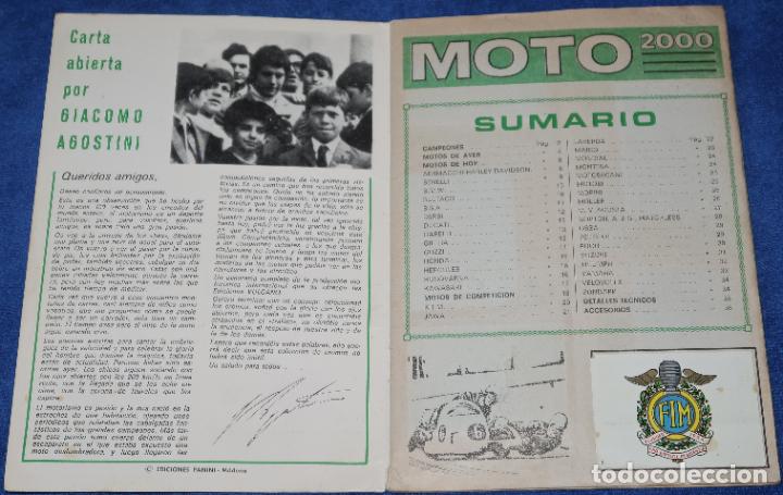 Coleccionismo &aacute;lbum: Moto 2000 - Ediciones Vulcano (1973) &iexcl;Completo! - Foto 2