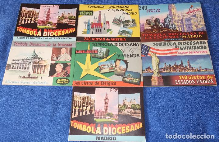 Collezionismo &Aacute;lbum: T&oacute;mbola Diocesana de la Vivienda (1959 a 1965) &iexcl;Completos e impecables!