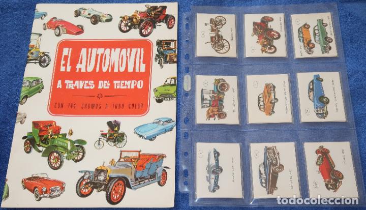 Collezionismo &Aacute;lbum: El automovil a trav&eacute;s del tiempo - Ediciones Raker (1965) &iexcl;Colecci&oacute;n completa sin pegar!
