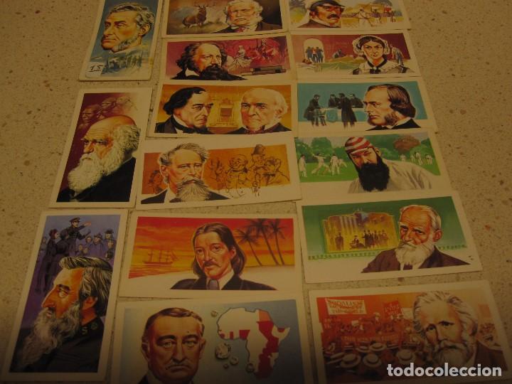 Collectable Albums: COLECCION COMPLETA 50 CROMOS BRITANICOS PERSONAJES FAMOSOS EN LA HISTORIA