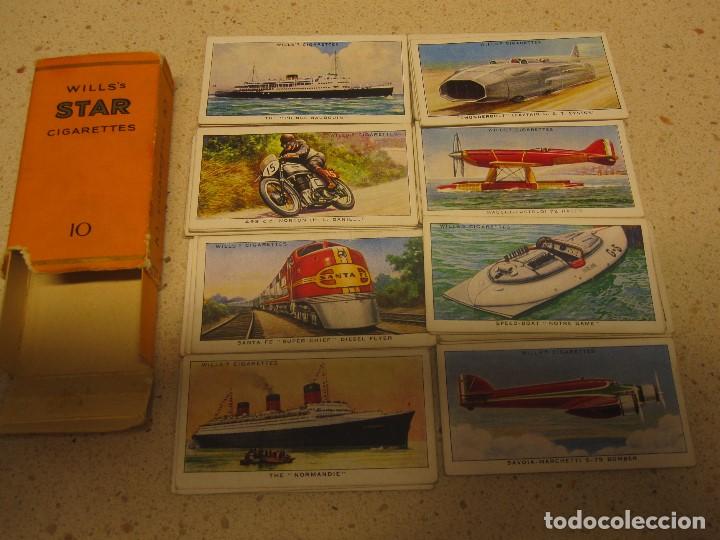 Collectable Albums: COLECCION COMPLETA 50 CROMOS SPEED VELOCIDAD MUY ANTIGUA BRITANICA