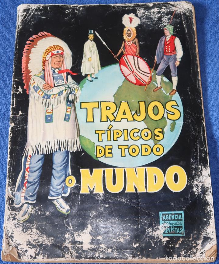 Collezionismo &Aacute;lbum: Trajos t&iacute;picos de todo o mundo - agencia portuguesa de revistas (1958) &iexcl;Completo!