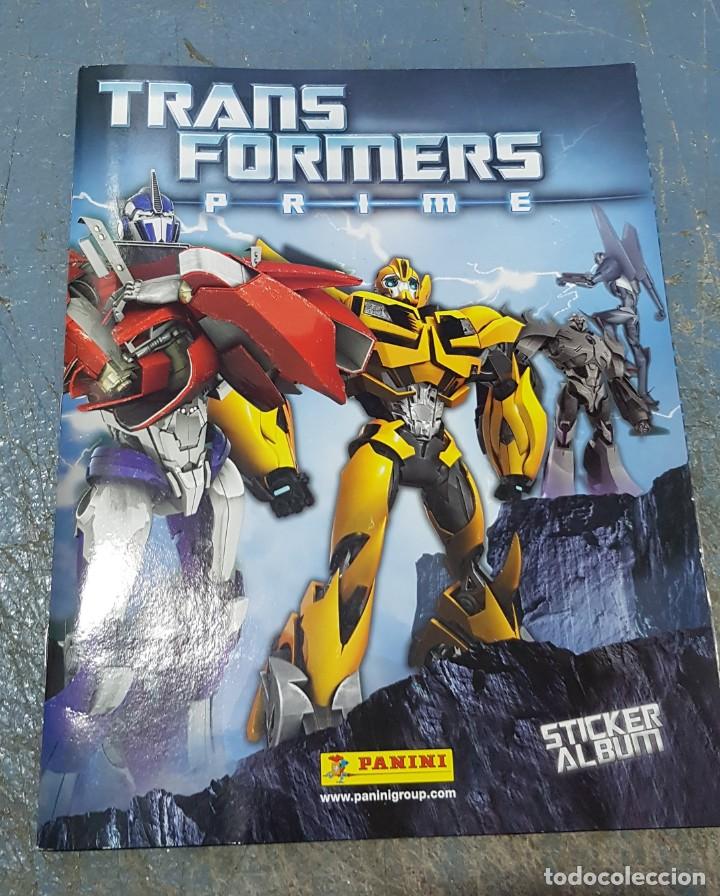 Coleccionismo &aacute;lbum: TRANSFORMERS PRIME. ALBUM PLANCHA. VACIO - Foto 1