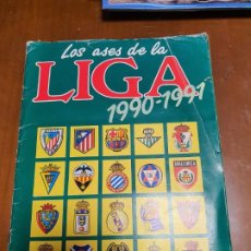 Coleccionismo Álbum: ALBUM DE CROMOS LOS ASES DE LA LIGA 1990 - 1991. AS. [COMPLETO Y EN BUEN ESTADO]