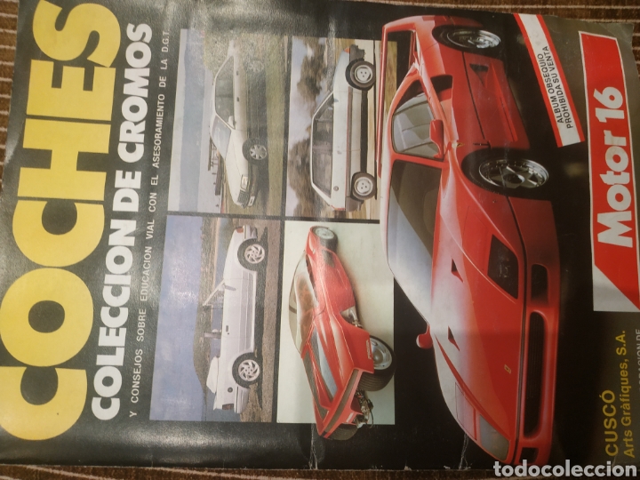 Collezionismo &Aacute;lbum: COCHES + sobrecito