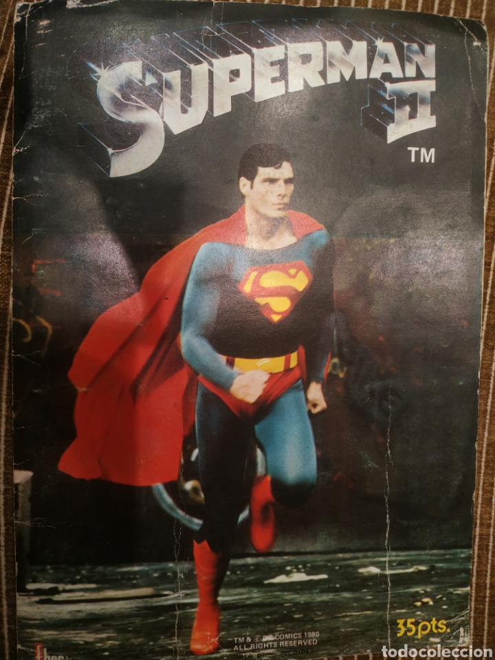 Colecionismo Caderneta: SUPERMAN II
