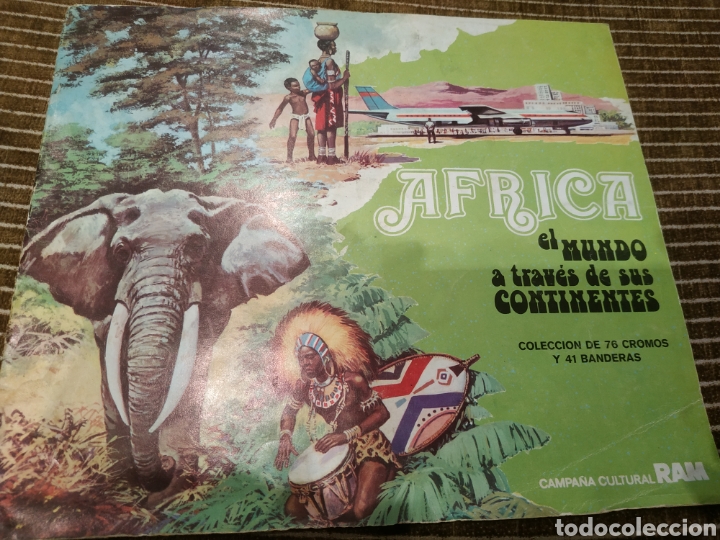 Collectable Albums: AFRICA EL MUNDO A TRAVES DE SUS CONTINENTES. LECHE RAM