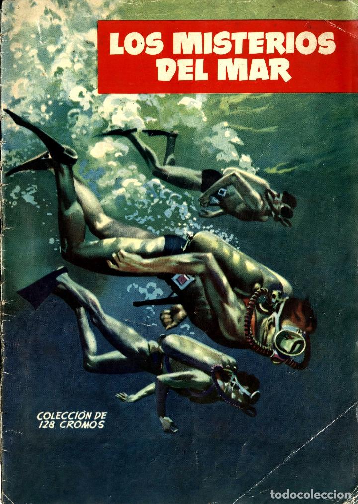 Collectable Albums: LOS MISTERIOS DEL MAR (TORAY, 1957) ALBUM DE 128 CROMOS DIBUJADOS POR BOIXCAR. COMPLETO