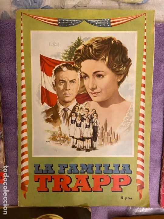 Collectable Albums: LA FAMILIA TRAPP COMPLETO BUEN ESTADO 15 MA