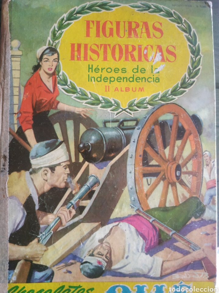 Coleccionismo &Aacute;lbum: FIGURAS HISTORICAS 2. Chocolates Olle