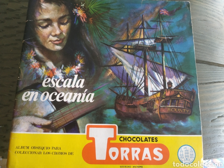 Coleccionismo &Aacute;lbum: ESCALA EN OCEANIA. CHOCOLATES TORRAS