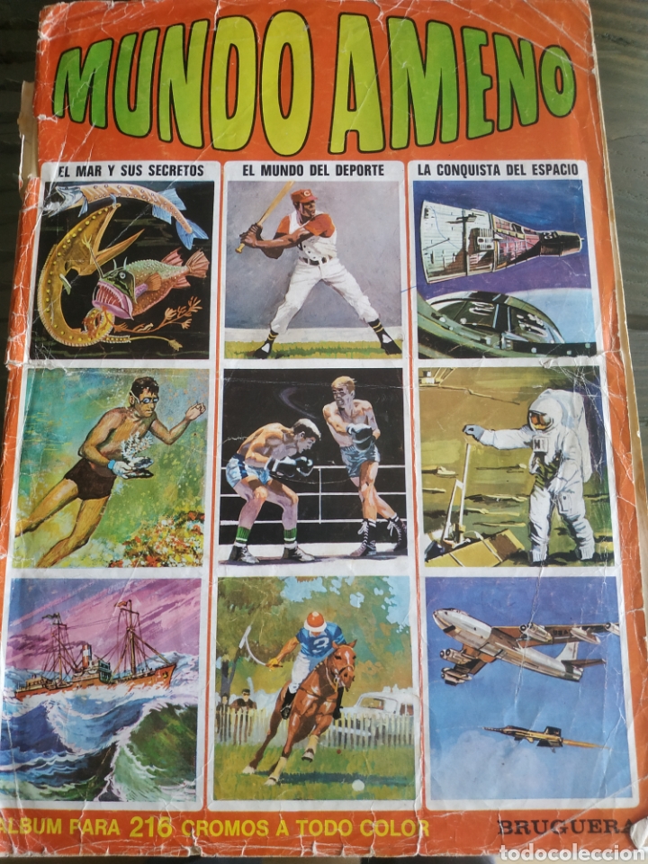 Coleccionismo &Aacute;lbum: ALBUM COMPLETO MUNDO AMENO