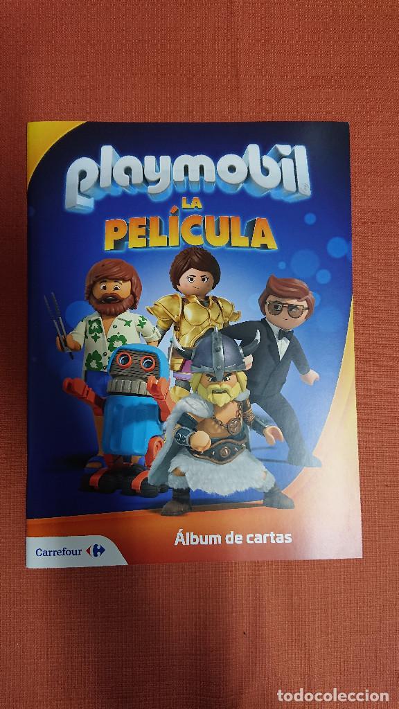 coleccion cartas playmobil carrefour