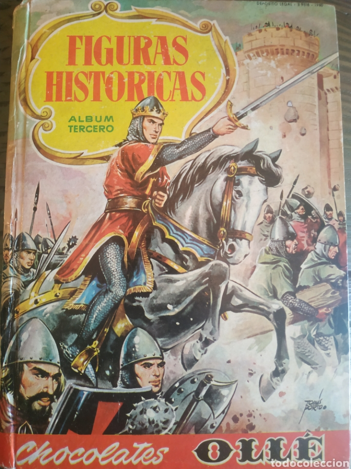 Collectionnisme Album: FIGURAS HISTORICAS. ALBUM 3. CHOCOLATES OLLE