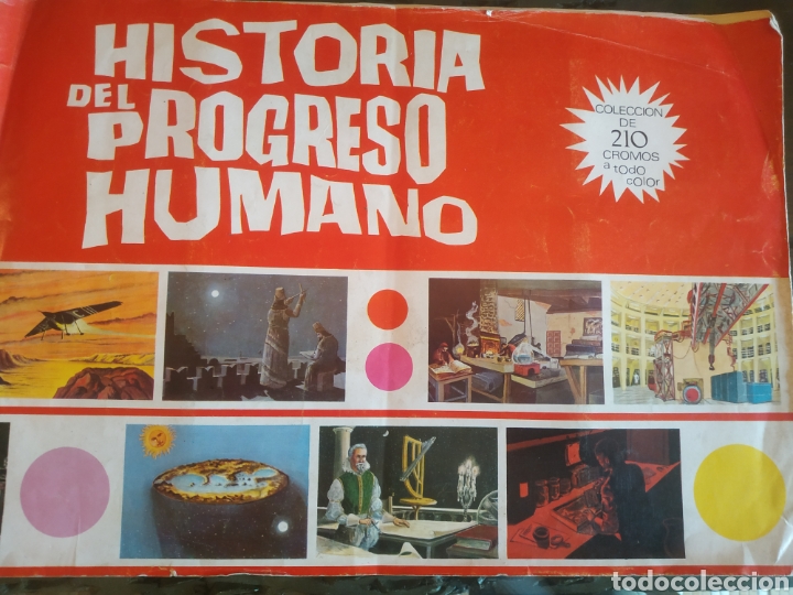 Collectionnisme Album: HIST&Ograve;RIA DEL PROGRESO HUMANO