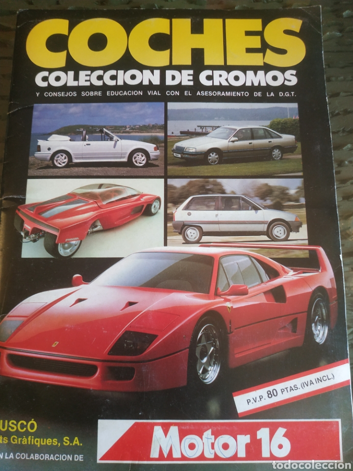 Coleccionismo &Aacute;lbum: COCHES. MOTOR 16