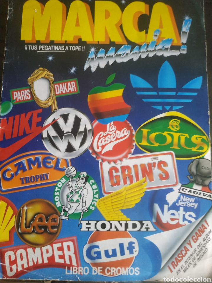 Colecionismo Caderneta: MARCA MANIA