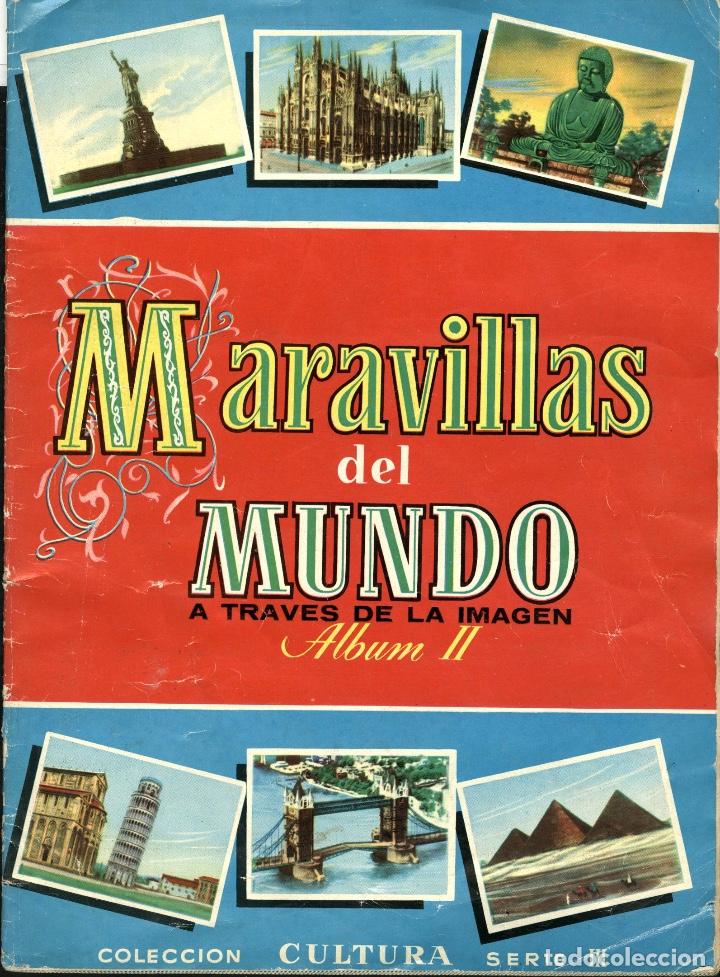 Colecionismo Caderneta: MARAVILLAS DEL MUNDO ALBUM 2 (BRUGUERA,1956) COMPLETO