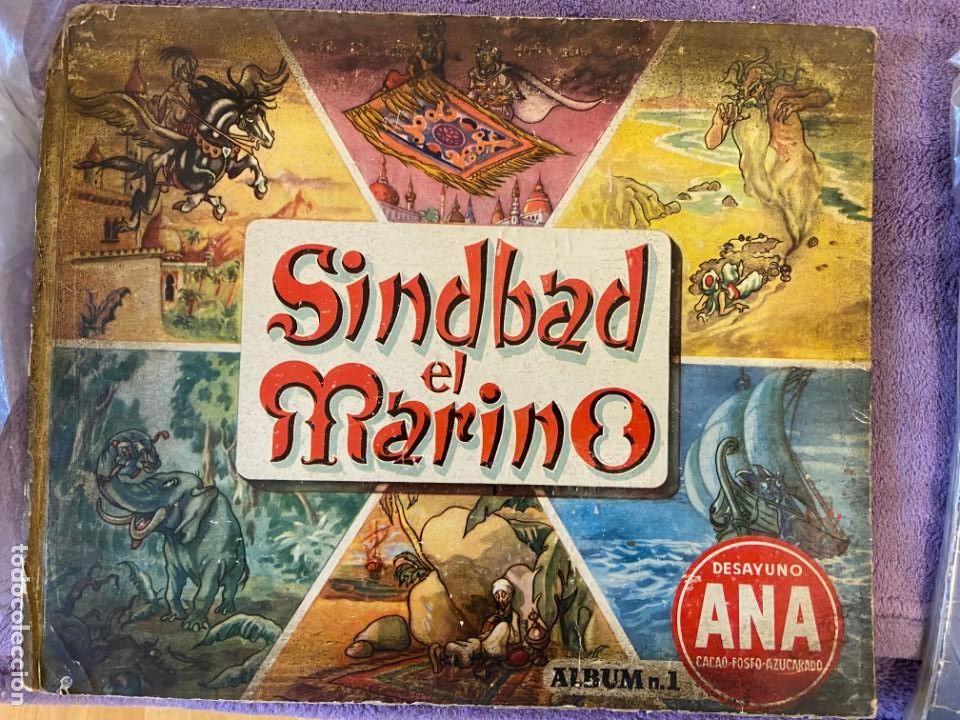 Colecionismo Caderneta: SIMBAD EL MARINO COMPLETO 253MA
