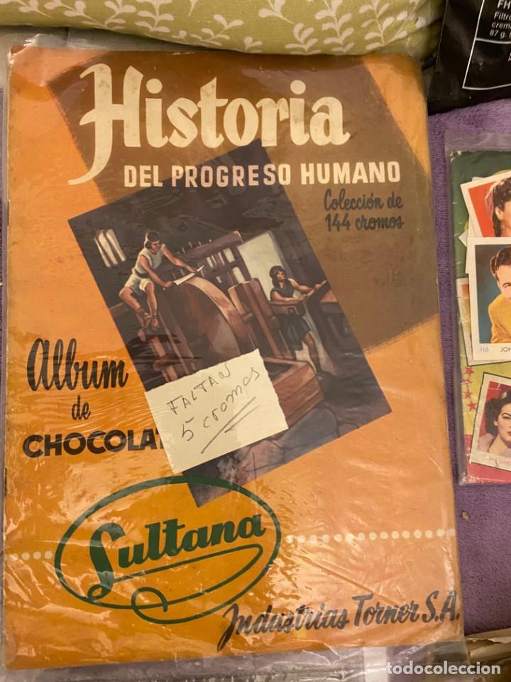 Coleccionismo &aacute;lbum: HISTORIA DEL PROGRESO HUMANO COMPLETO 305MA - Foto 1