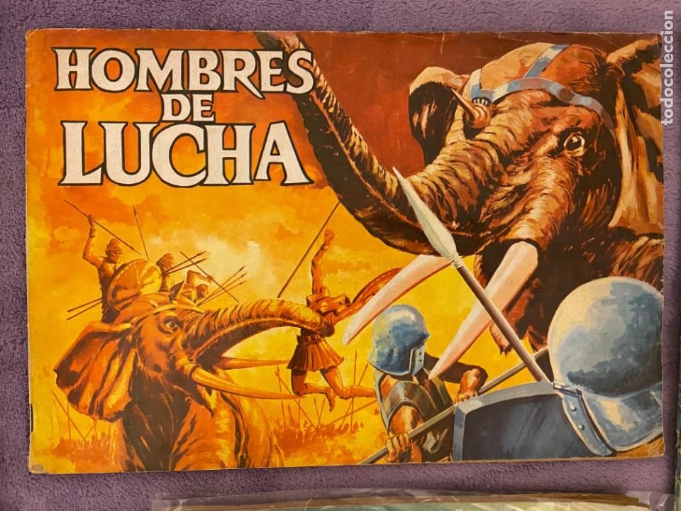 Coleccionismo &aacute;lbum: HOMBRES DE LUCHA COMPLETO 332MA - Foto 1