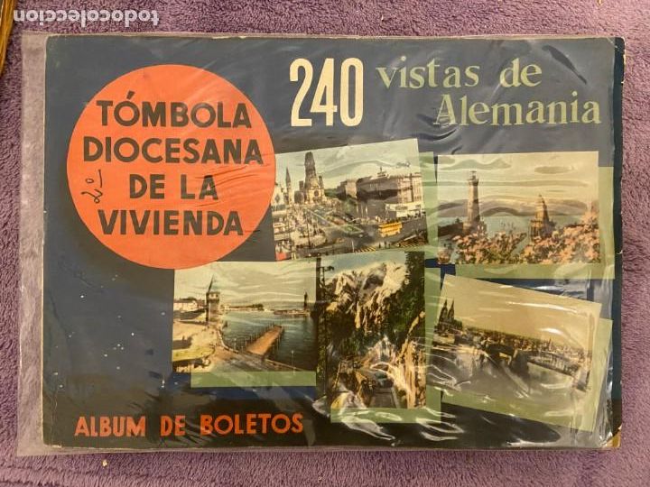 Colecionismo Caderneta: tombola diocesana completo 240 vistas de alemania 393MA