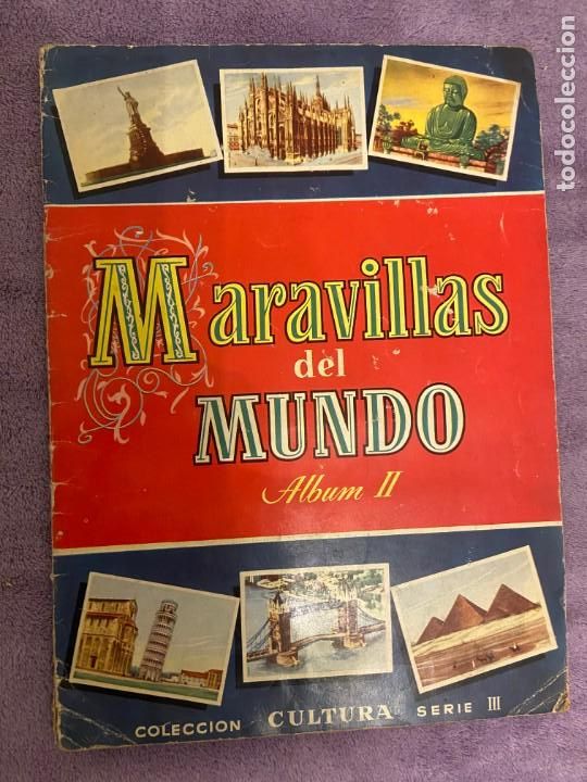 Collezionismo &Aacute;lbum: maravillas del mundo album II COMPLETO 401MA