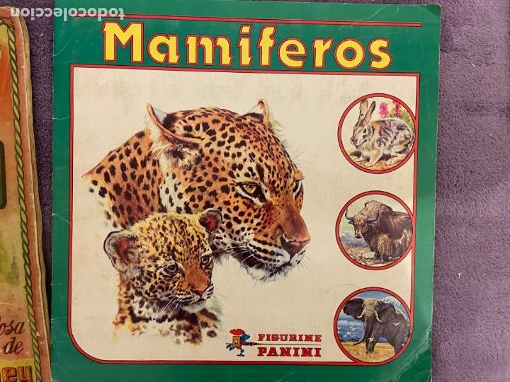 Collezionismo &Aacute;lbum: MAMIFEROS PANINICOMPLETO MUY BUEN ESTADO 428MA
