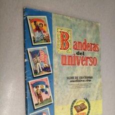 Coleccionismo Álbum: BANDERAS DEL UNIVERSO / ÁLBUM COMPLETO DE 128 CROMOS / BRUGUERA. Lote 402369924