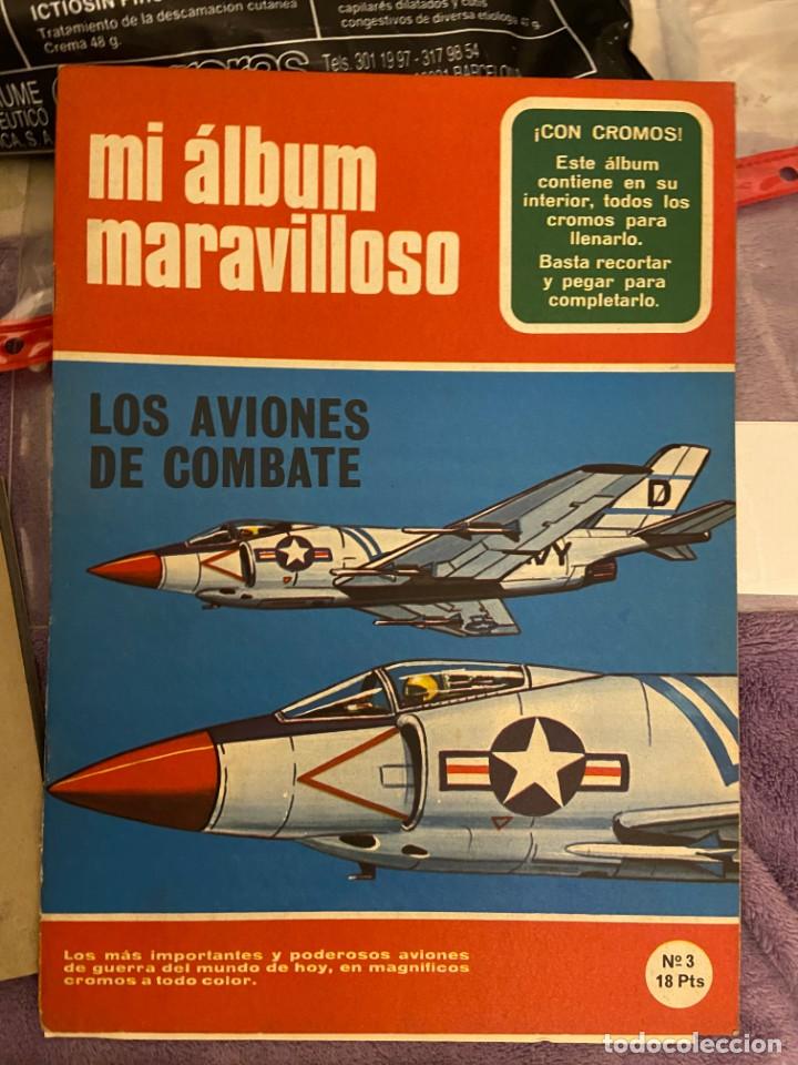 Collezionismo &Aacute;lbum: mi album maravilloso completo nuevo los cromos sin recortar ni pegar aviones combate 484MA