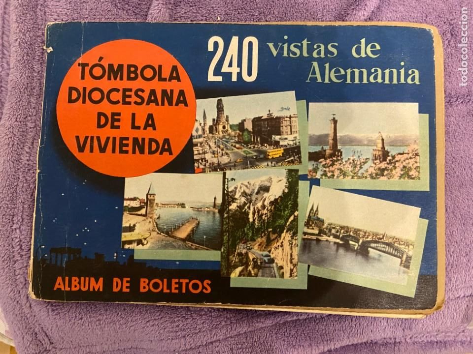 Collezionismo &Aacute;lbum: TOMBOLA DIOCESANA 240 VISTAS DE ALEMANIA BUEN ESTADO 485MA
