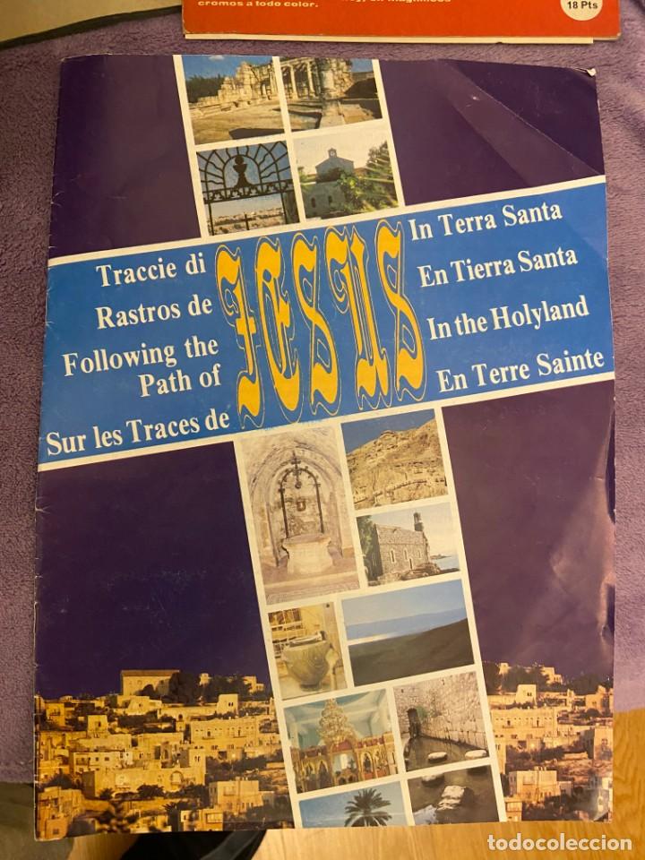 Collezionismo &Aacute;lbum: RASTROS DE JESUS EN TIERRA SANTA COMPLETO BUEN ESTADO 488MA