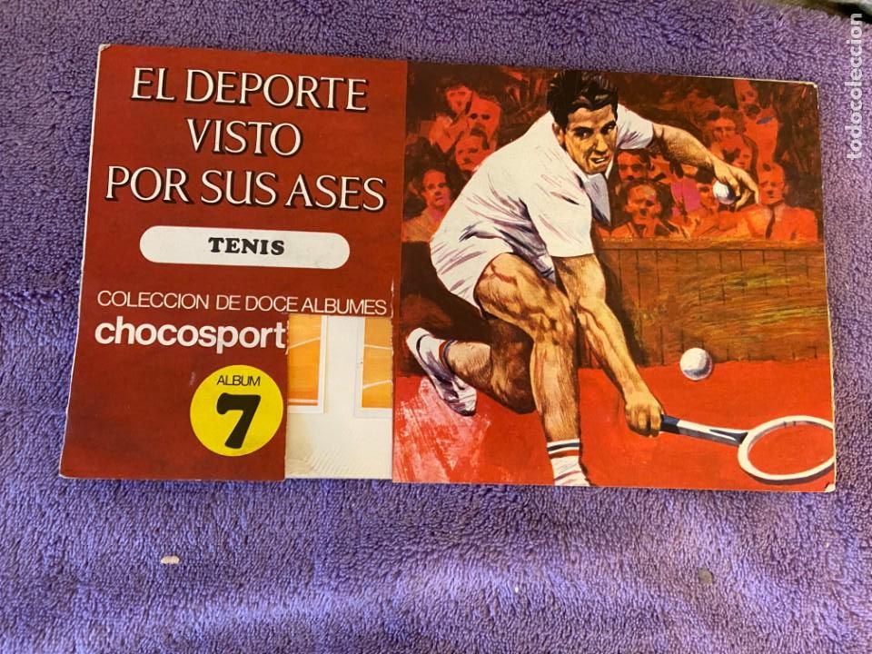 Collezionismo &Aacute;lbum: DEPORTE VISTO POR SUS ASES 7 TENIS COMPLETO 512MA