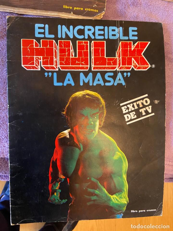 Collectionnisme Album: EL INCREIBLE HULK COMPLETO BUEN ESTADO BOLSA 1T18