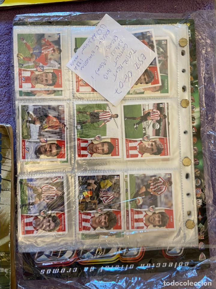 Collectionnisme Album: ESTE 2006-2007 COMPLETO ALBUM PLANCHA CON CROMOS PEGADOS UNO POR RECUADRO Y UNOS 150 MAS E2T25