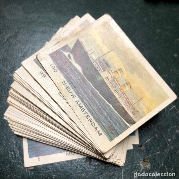 Collectionnisme Album: colecci&oacute;n completa sin &aacute;lbum de Buques Mercantes de cigarrillos Fedora