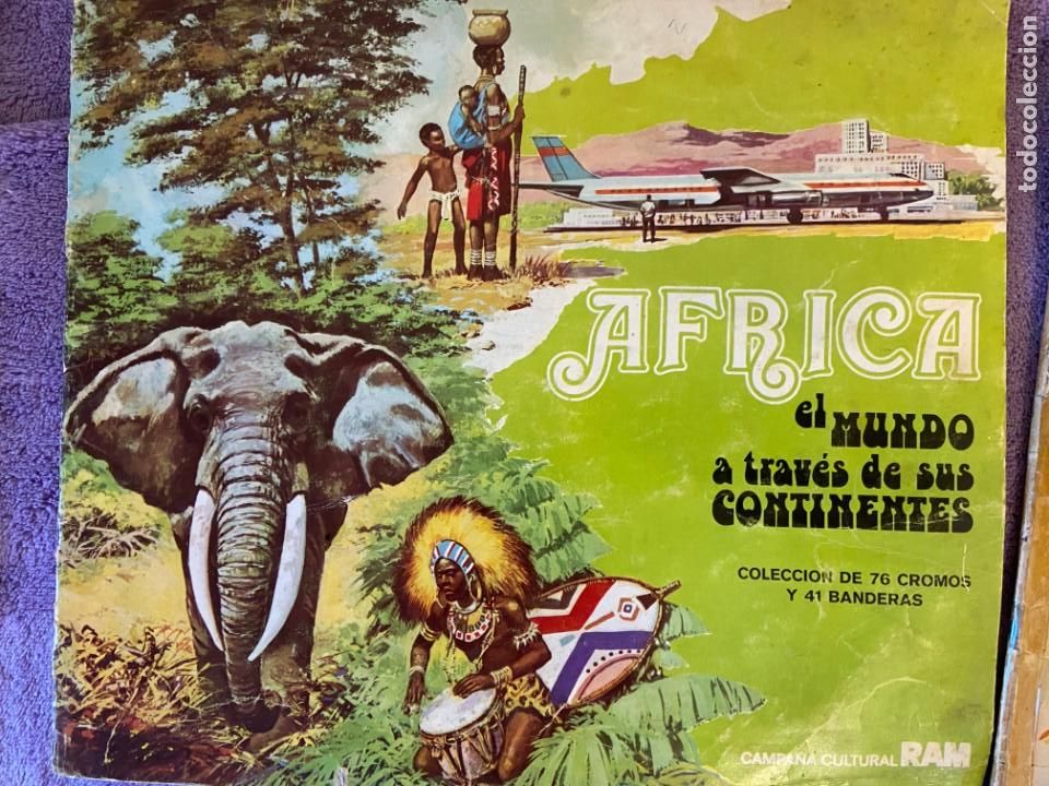 Collectionnisme Album: AFRICA EL MUNDO A TRAVES DE SUS CONTINENTES COMPLETO NORMAL 2T31