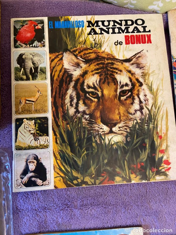 Collectionnisme Album: MUNDO ANIMAL BONUX COMPLETO BUEN ESTADO 2T62