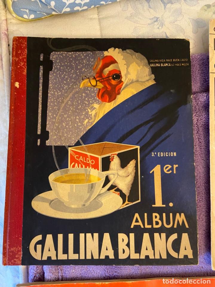 Collectionnisme Album: GALLINA BLANCA PRIMER ALBUM COMPLETO MUY BUEN ESTADO 2T75
