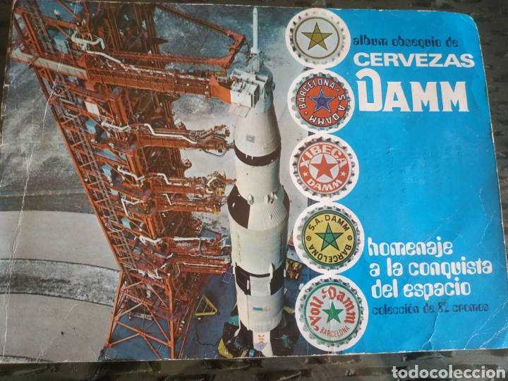 Collectionnisme Album: HOMENAJE A LA CONQUISTA DEL ESPACIO CERVEZAS DAMM