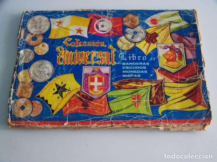 Sammeln Sammelalbum: ALBUM COMPLETO COLECCION UNIVERSAL DE BANDERAS ESCUDOS MONEDAS MAPAS