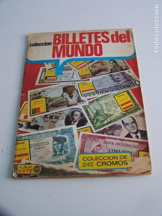 Sammeln Sammelalbum: BILLETES DEL MUNDO ESTE COMPLETO 242 CROMOS
