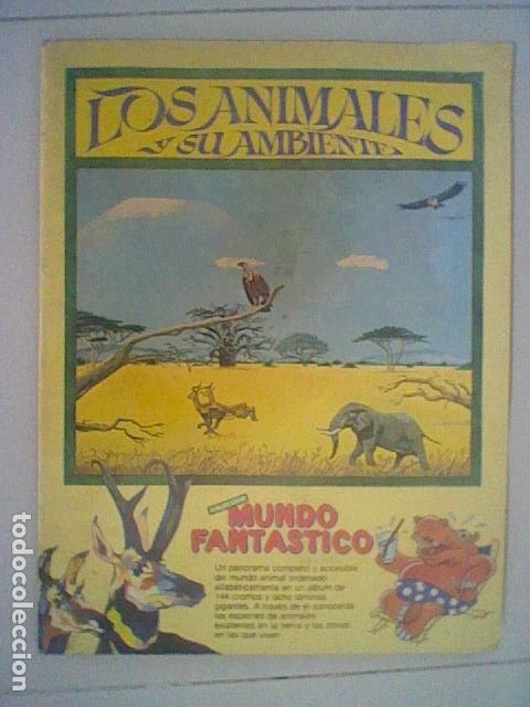 Collectable Albums: ANIMALES Y SU AMBIENTE ALBUM COMPLETO BRUGUERA 1980 VER FOTOS