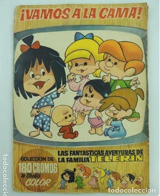 Collectionnisme Album: ALBUM DE CROMOS VAMOS A LA CAMA LAS FANTASTICAS AVENTURAS DE LA FAMILIA TELERIN. BRUGUERA COMPLETO
