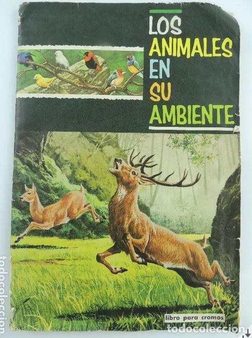 Collectionnisme Album: ALBUM DE CROMOS LOS ANIMALES EN SU AMBIENT. FHER COMPLETO