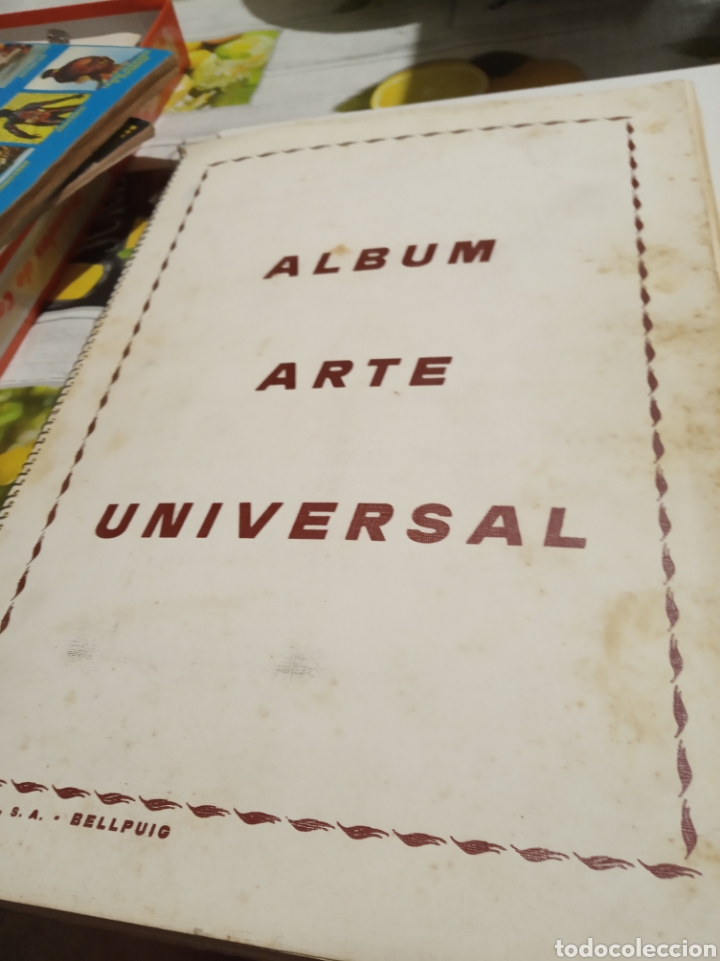 Collezionismo &Aacute;lbum: &Aacute;lbum arte Universal completo