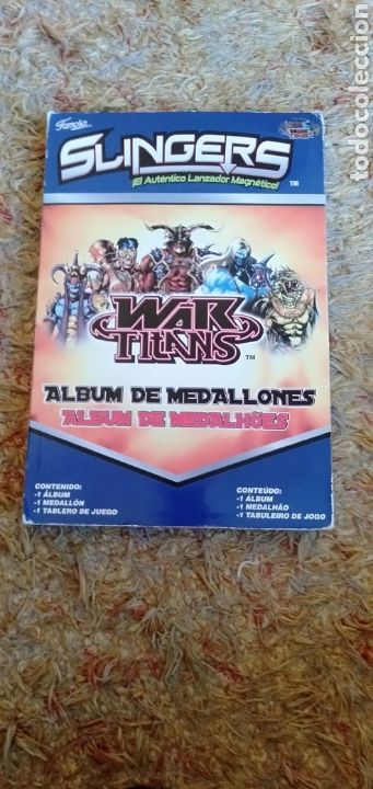 Collezionismo &Aacute;lbum: ALBUM COMPLETO DE WAR-TITANS SLINGERS