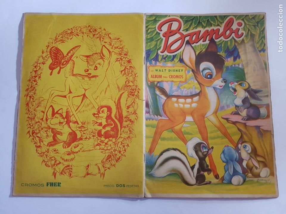 Coleccionismo &aacute;lbum: FHER - BAMBI - &Aacute;LBUM COMPLETO - Foto 1